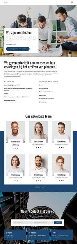 Wij Architectengroep - Premium-Sjabloon