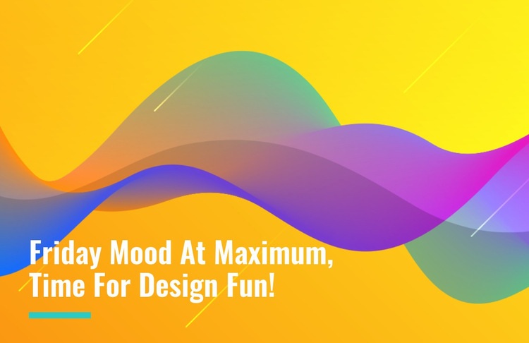 Design artistico Modello HTML5