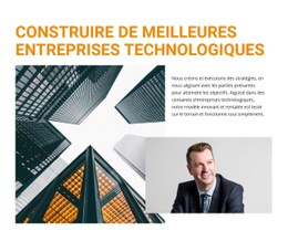 Créer De Meilleures Entreprises Technologiques - Conception De Sites Web Professionnels