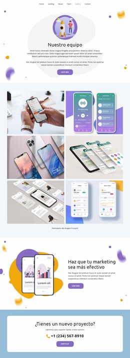 Página De La Galería