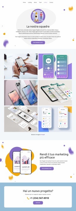 La Migliore Strategia Modello HTML5