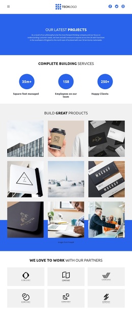 We Build Trust - Premium Template