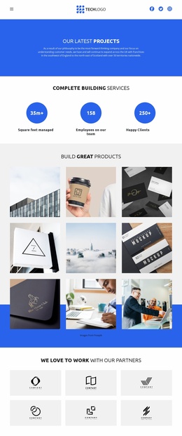 We build trust - Website Template by Nicepage