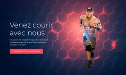 Venez Courir Avec Nous - Conception De Site Web Ultime