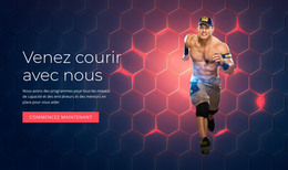 Venez Courir Avec Nous – Modèle De Site Web HTML