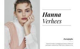 Hanna Verhees - HTML Web Page Builder