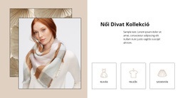 HTML Oldal Ehhez: Női Divat Kollekció