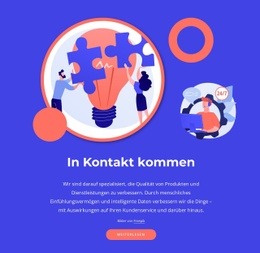 Branding Und Visuelle Identitäten - Vorlage Für Eine Seite