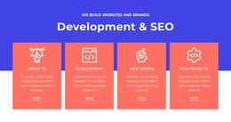 Development And SEO - HTML Website