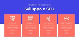 Sviluppo E SEO - Modello Di Sito Web HTML