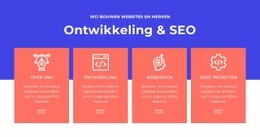 Ontwikkeling En SEO - Website-Prototype