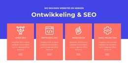 Ontwikkeling En SEO - Aangepast Websiteontwerp