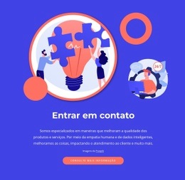 Construtor De Sites Premium Para Marcas E Identidades Visuais