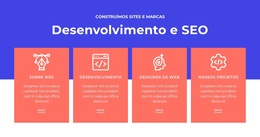 Desenvolvimento E SEO - Modelo De Site Para Celular