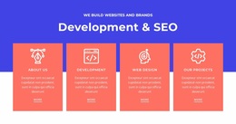 Development And SEO - Custom Website Design