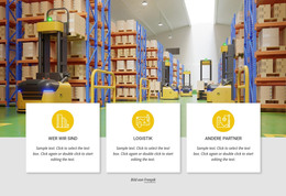 Wir Liefern Dienstleistungen - Responsive Website