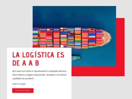 Compañía Superior De Transporte De Contenedores - Design HTML Page Online