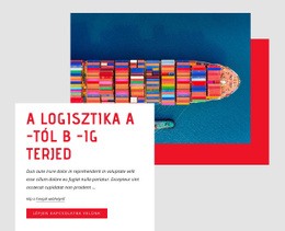 Legjobb Konténerszállító Társaság – Weboldal Tervezés