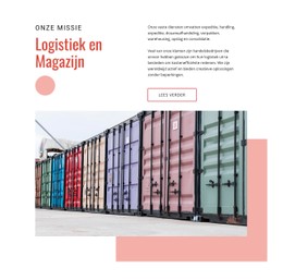 Wereldwijde Vrachtverzending Basis CSS-Sjabloon