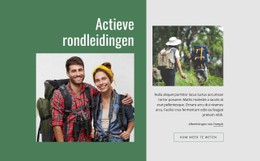 Gratis CSS-Indeling Voor Actieve Romantische Tours