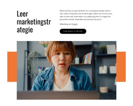 Gratis HTML Voor Leer Marketingstrategie