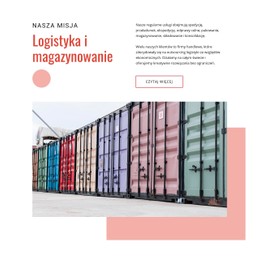 Wysyłka Ładunków Na Cały Świat Podstawowy Szablon CSS