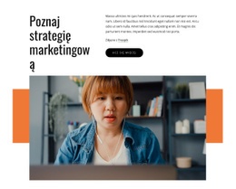 Poznaj Strategię Marketingową Szablon Html5