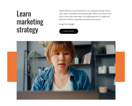 Learn Marketing Strategy - Free Template