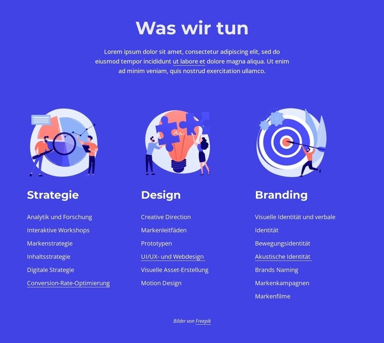 Marken mit kultureller Wirkung aufbauen HTML5-Vorlage