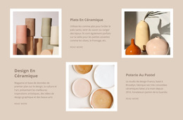 Design En Céramique - Meilleur Modèle De Site Web