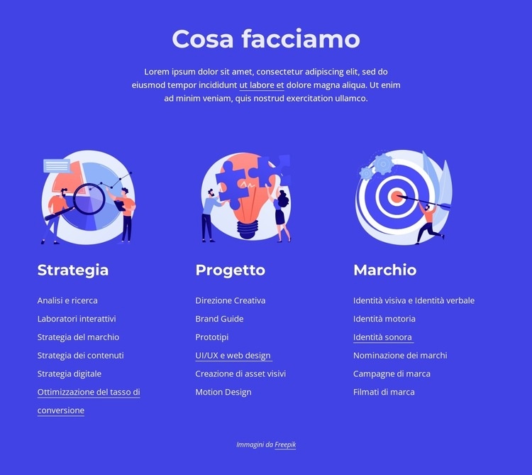 Costruire marchi con impatto culturale Costruttore di siti web HTML