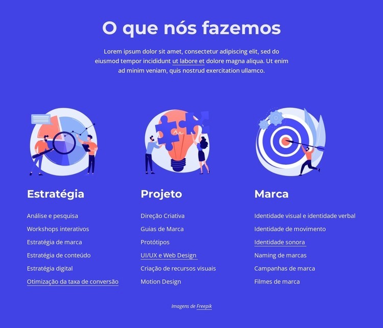 Construindo marcas com impacto cultural Construtor de sites HTML