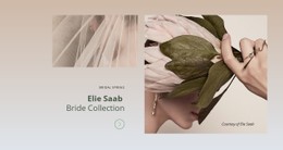 Page Website For Bride Collection