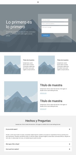 Inicio 5 - Plantilla HTML Gratuita