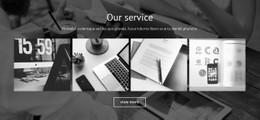 Graphic Design Services Landing Page Template