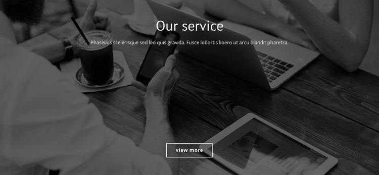 Graphic design services Elementor Template Alternative