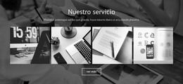 Servicios De Diseño Gráfico: Plantilla HTML Adaptable