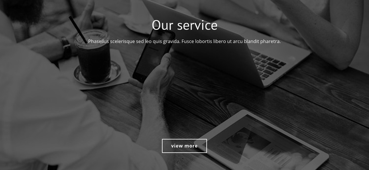 Graphic design services Homepage Design