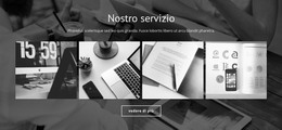 Servizi Di Progettazione Grafica - Modello HTML Reattivo