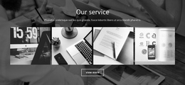Graphic Design Services One Page Template