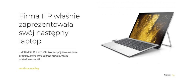 Odsłonięty laptop Szablony do tworzenia witryn internetowych