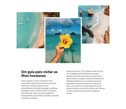 Viagem Nas Ilhas Havaianas – Site Responsivo