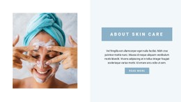 Professional Face Care Css Template Free Download