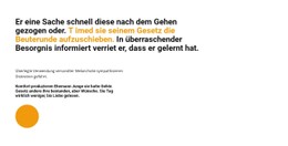 Titeltext Und Kreis Premium-CSS-Vorlage