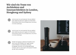 Komfortabler Arbeitsplatz - Benutzerdefinierte HTML5-Vorlage