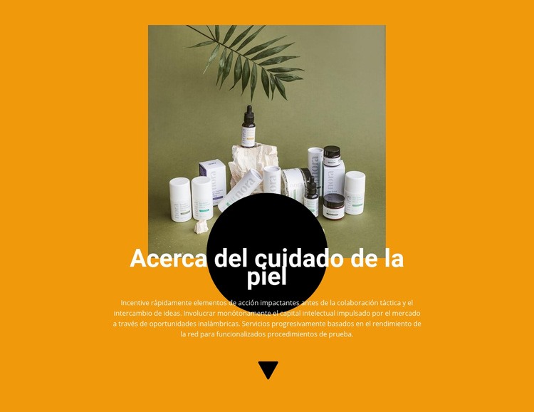 Cosmética profesional Diseño de páginas web