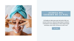 Cuidado Facial Profesional - Plantillas De Sitios Web Adaptables
