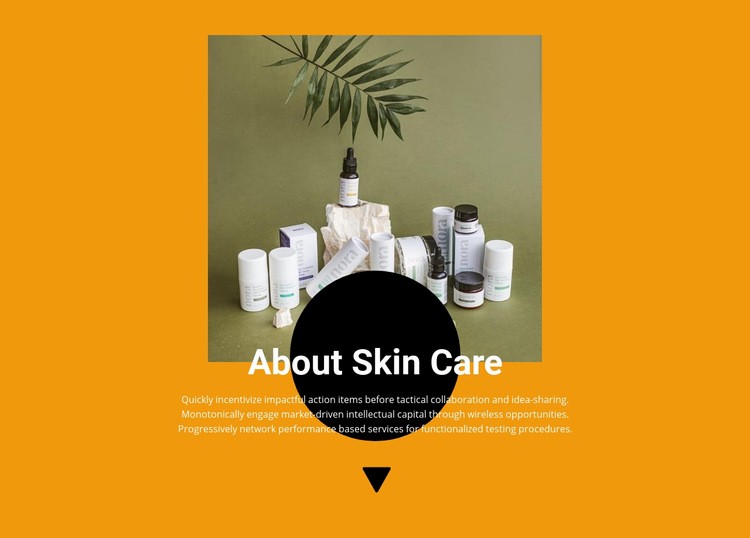 Professional cosmetics Homepage Design