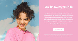 Pink Color Of The Season - Responsive HTML Template