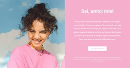 Colore Rosa Della Stagione - Modello Di Sito Web Personale